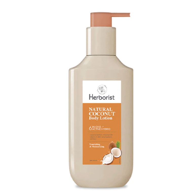 herborist natural body lotion 200ml/losion tubuh herborist natural body lotion 200ml/losion tubuh