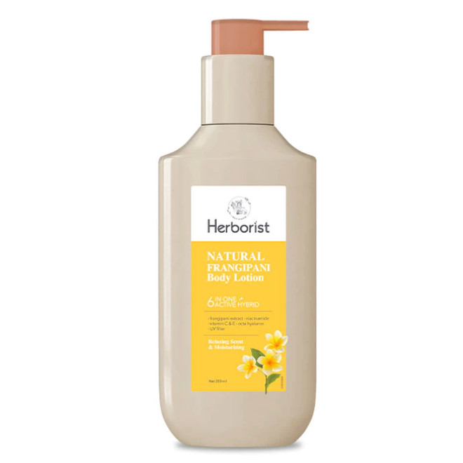 herborist natural body lotion 200ml/losion tubuh herborist natural body lotion 200ml/losion tubuh