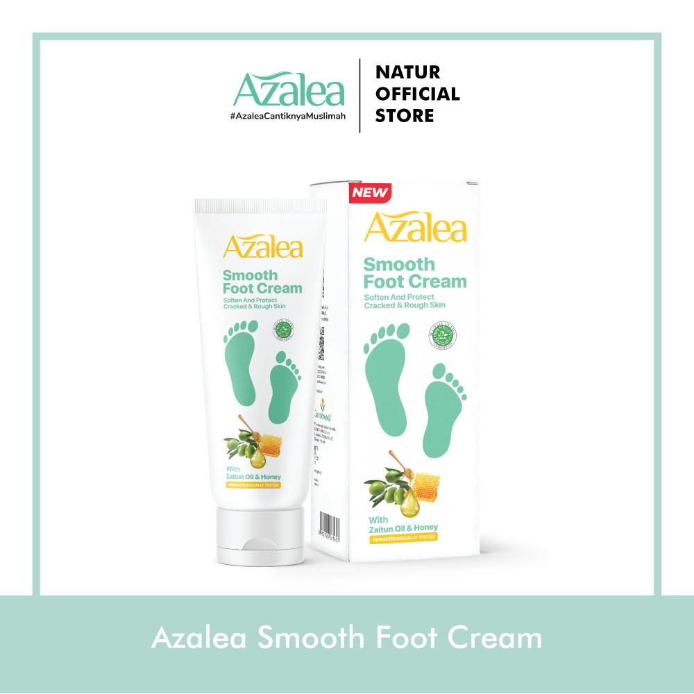 azalea smooth foot cream 35g/perawatan kulit kaki azalea smooth foot cream 35g/perawatan kulit kaki
