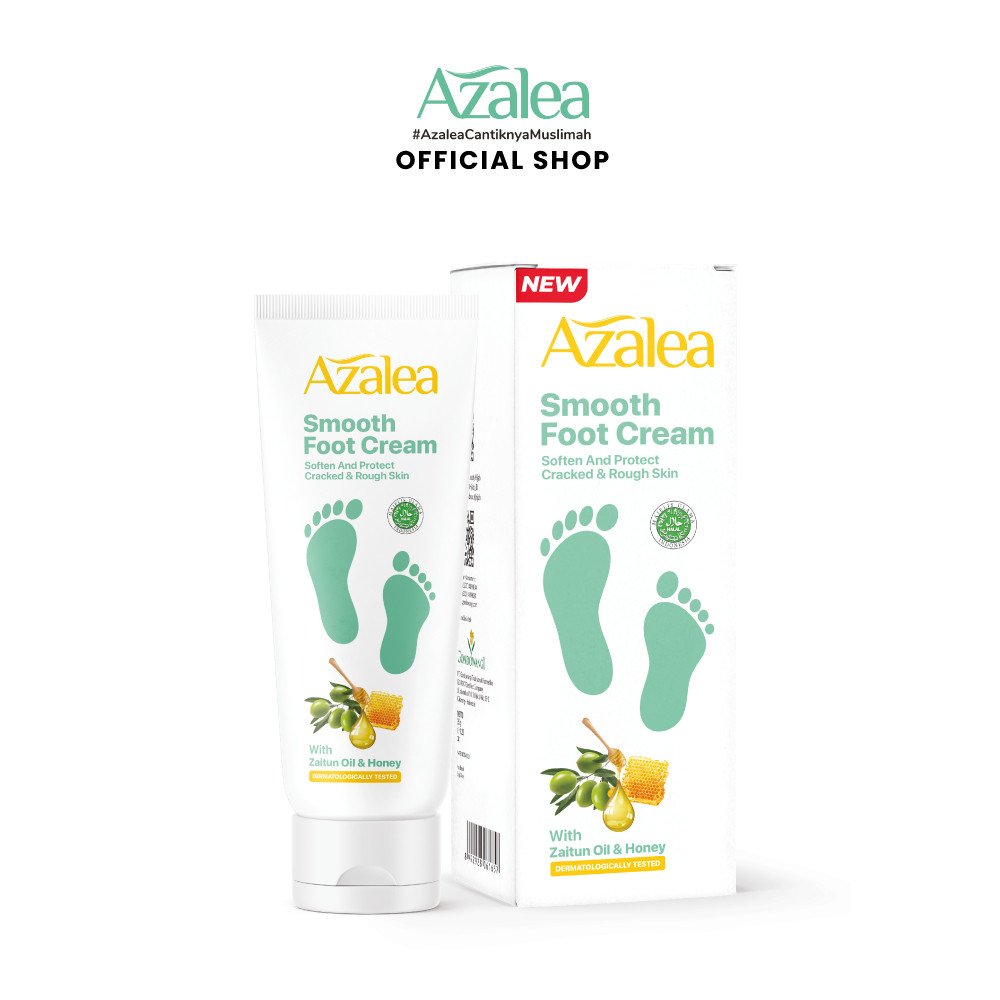 azalea smooth foot cream 35g/perawatan kulit kaki azalea smooth foot cream 35g/perawatan kulit kaki
