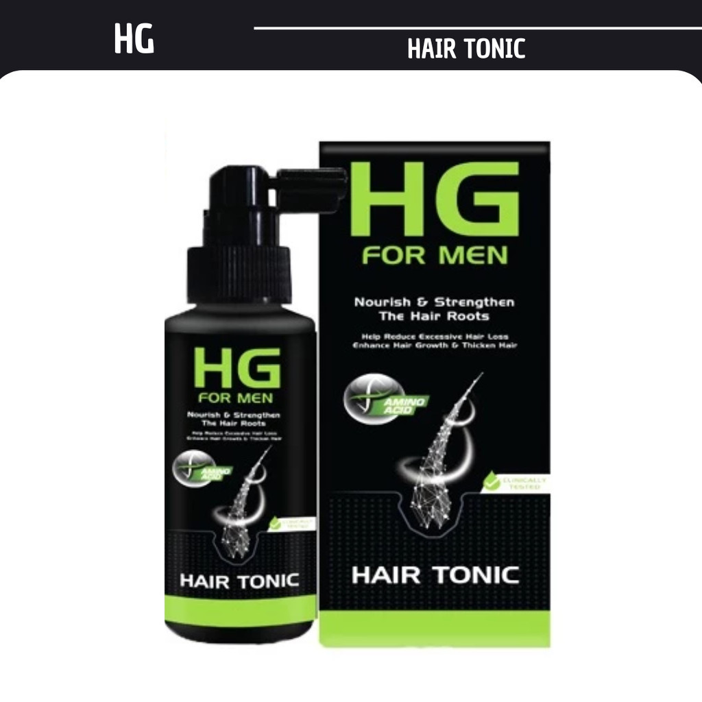 hg hair tonic for men 90ml/perawatan rambut pria hg hair tonic for men 90ml/perawatan rambut pria