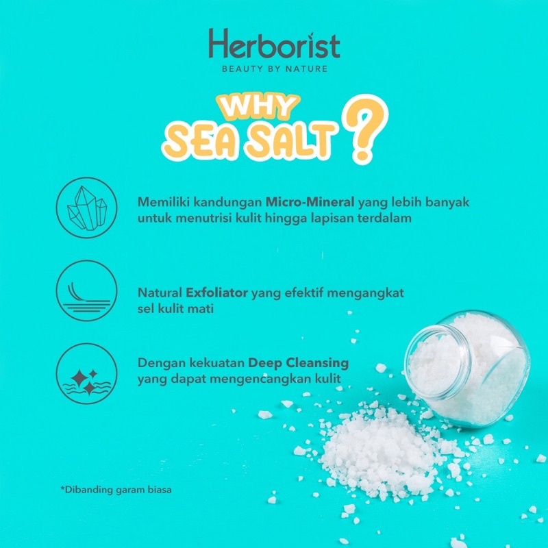 herborist mineral body scrub 200gr / scrub badan herborist mineral body scrub 200gr / scrub badan