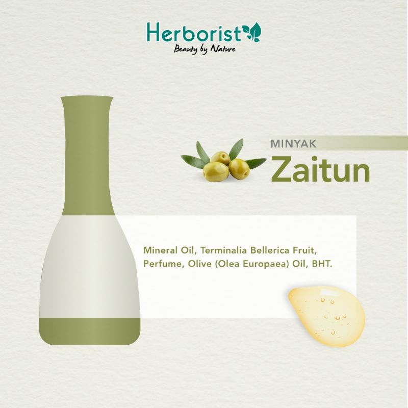 herborist minyak zaitun 75ml & 150ml herborist minyak zaitun 75ml & 150ml