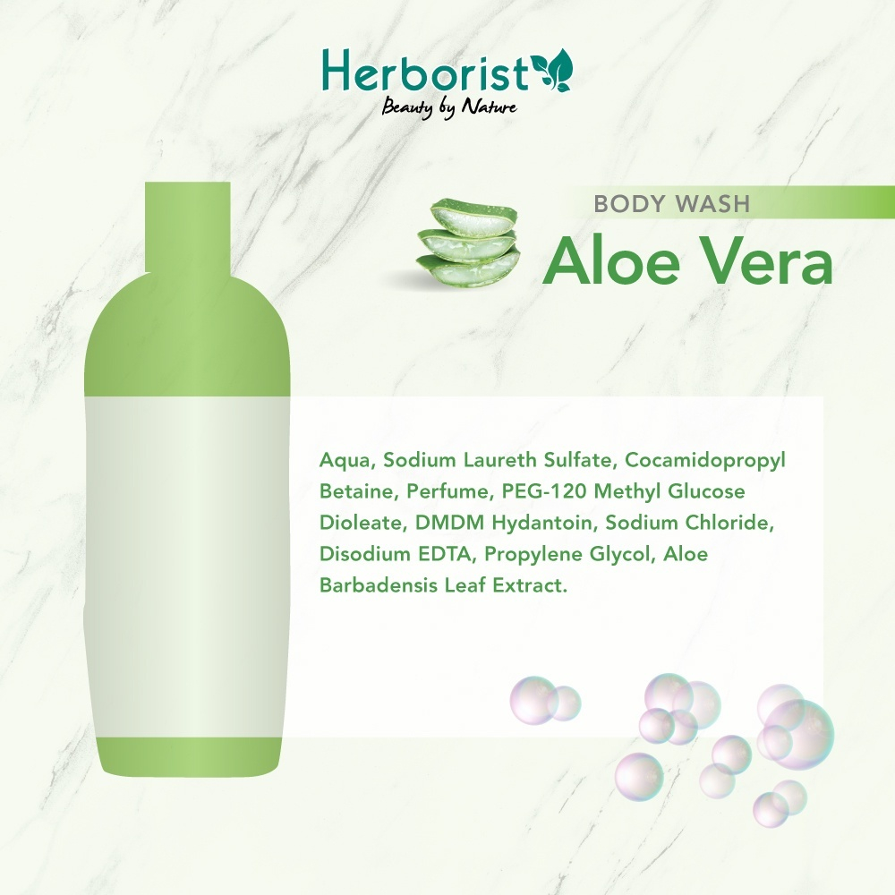 herborist body wash aloe vera 250ml | zaitun 250ml herborist body wash aloe vera 250ml | zaitun 250ml