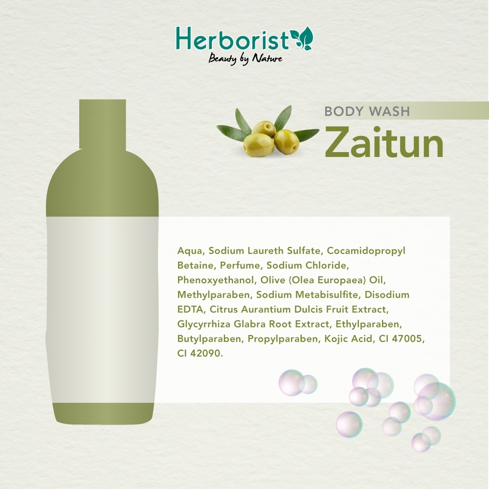 herborist body wash aloe vera 250ml | zaitun 250ml herborist body wash aloe vera 250ml | zaitun 250ml