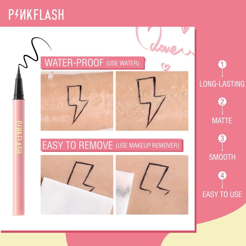 pinkflash oh my line waterproof easy eyeliner pinkflash oh my line waterproof easy eyeliner