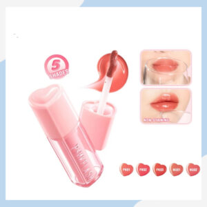 pinkflash transferproof bubble glowy tint/watery lip cream