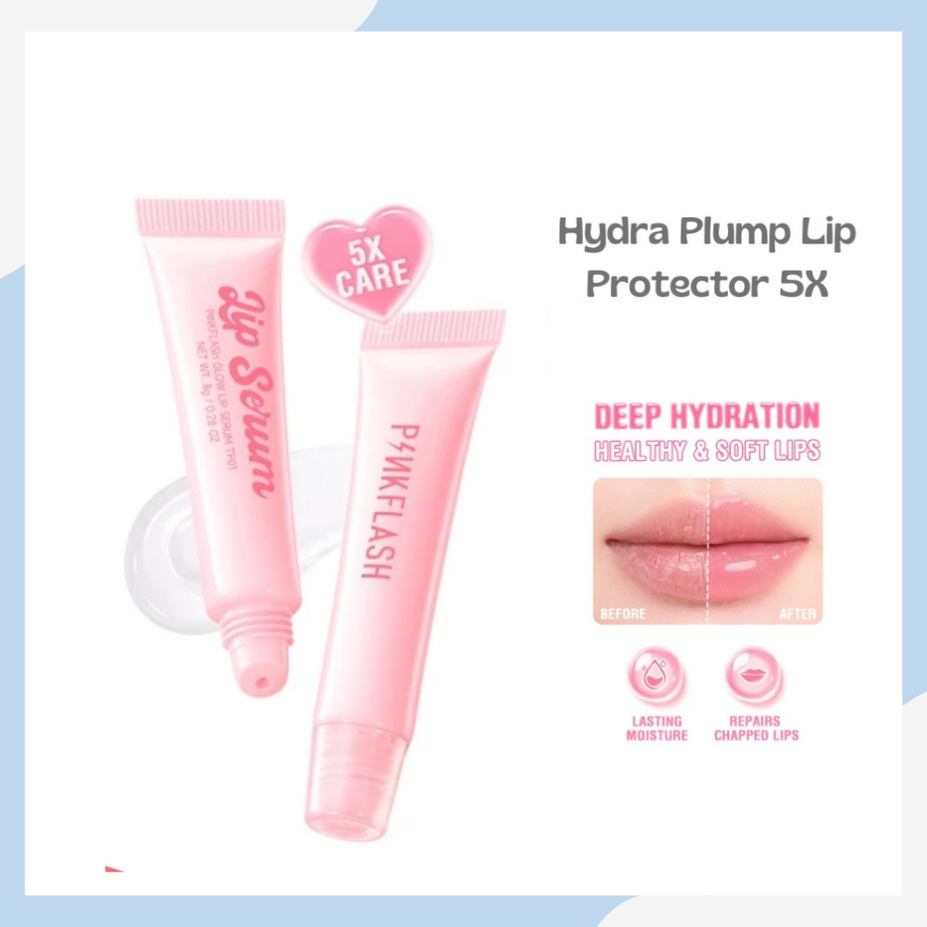 pinkflash hydra plump lip protector/glow lip serum pinkflash hydra plump lip protector/glow lip serum