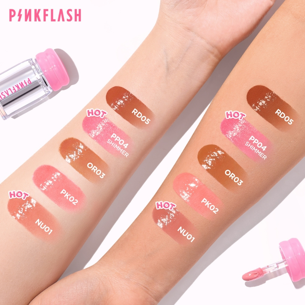 pinkflash smooth velvet blush/blush on/perona pipi pinkflash smooth velvet blush/blush on/perona pipi