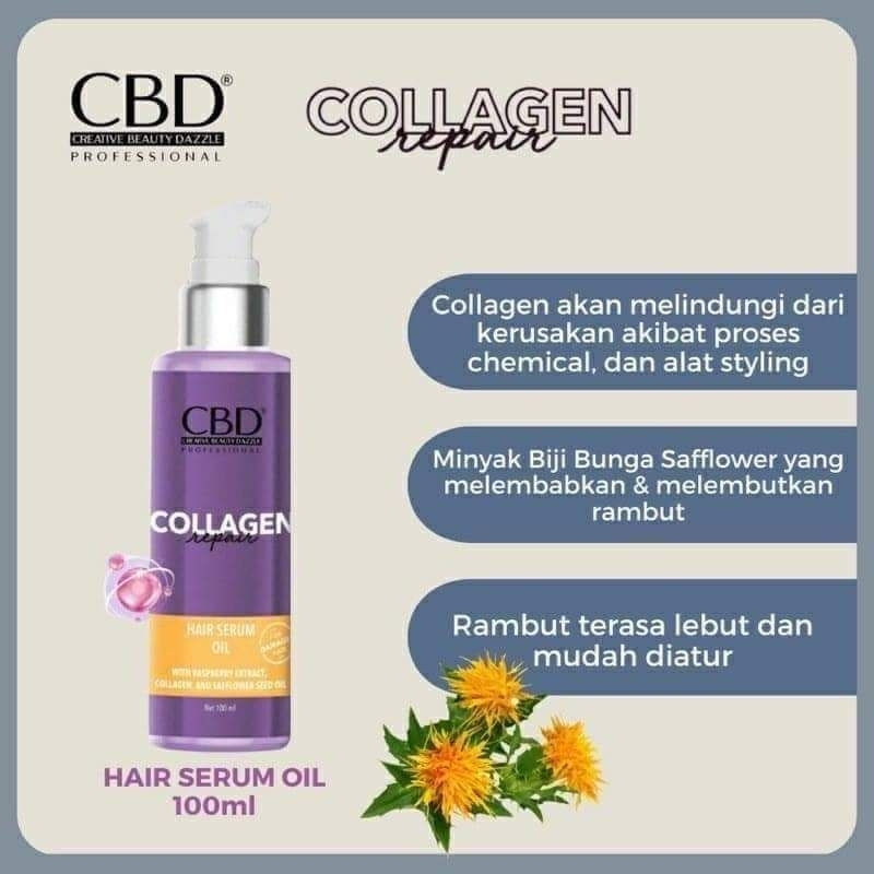 cbd collagen repair hair serum oil 100ml cbd collagen repair hair serum oil 100ml