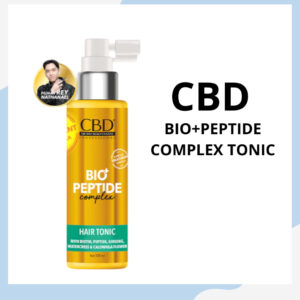 cbd bio+peptide complex hair tonic 100ml/vitamin rambut