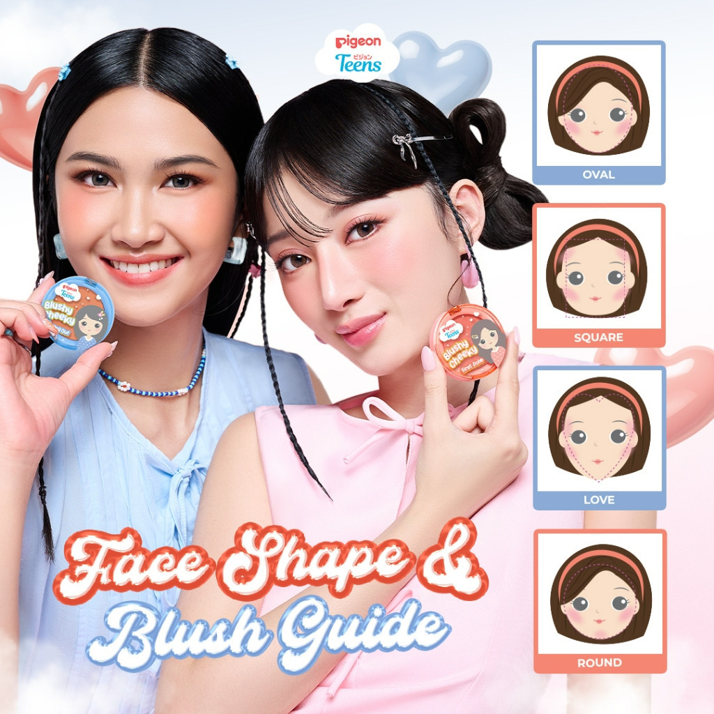 pigeon teens blushy cheeky 3.4g/blush on/perona pipi pigeon teens blushy cheeky 3.4g/blush on/perona pipi