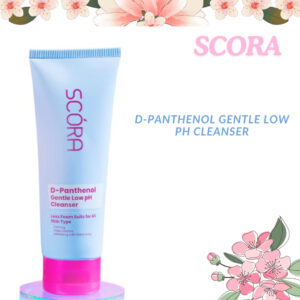 scora d panthenol gentle low ph cleanser 100ml/pembersih wajah