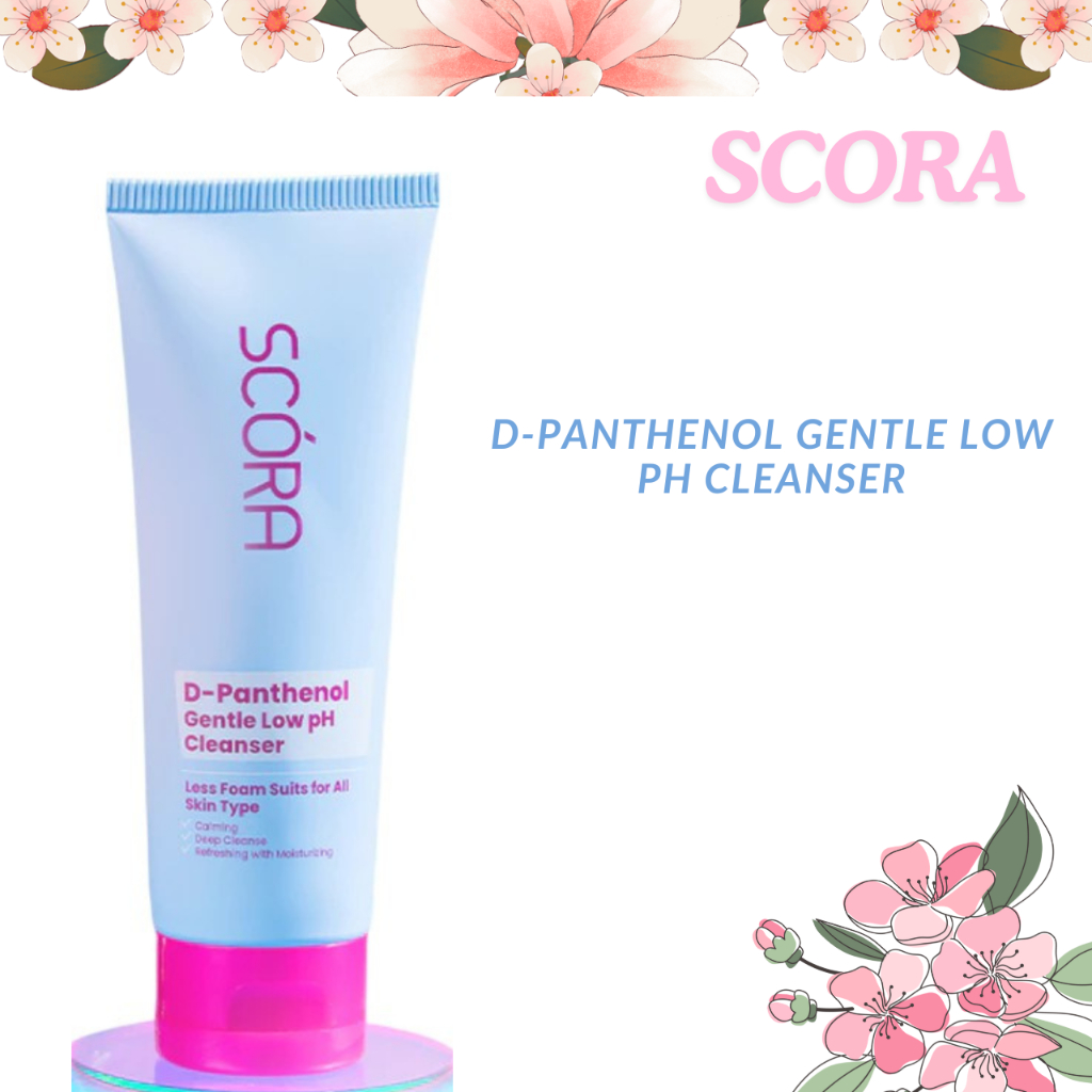 scora d panthenol gentle low ph cleanser 100ml/pembersih wajah scora d panthenol gentle low ph cleanser 100ml/pembersih wajah