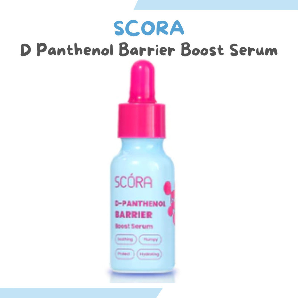 scora d panthenol barrier boost serum 20ml/serum wajah scora d panthenol barrier boost serum 20ml/serum wajah