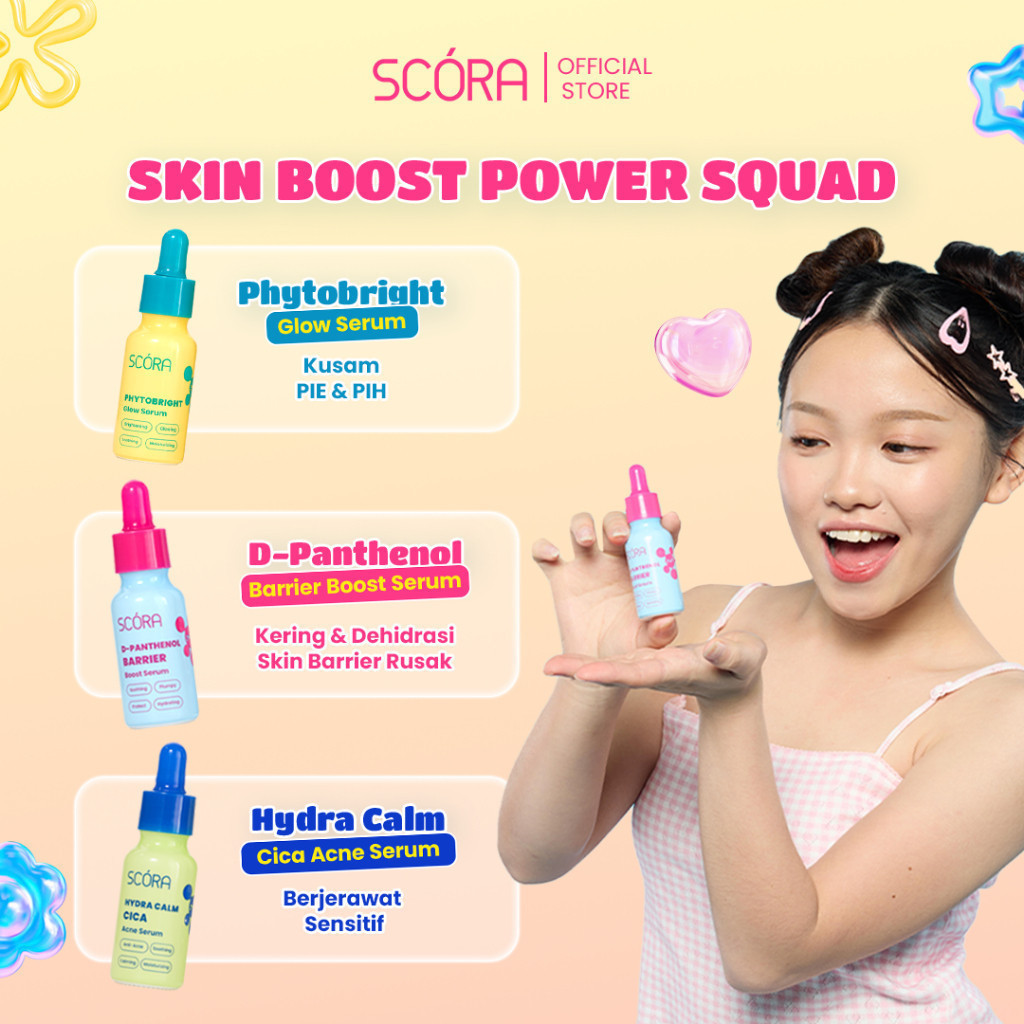 scora d panthenol barrier boost serum 20ml/serum wajah scora d panthenol barrier boost serum 20ml/serum wajah