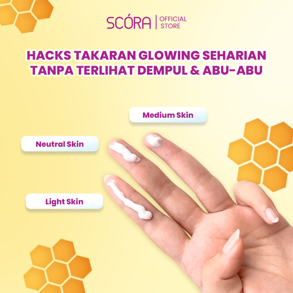 scora honey glow tone up cream 30g/pelembab wajah scora honey glow tone up cream 30g/pelembab wajah