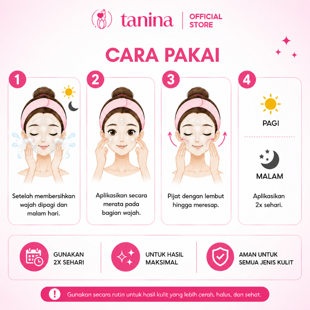 tanina 4% niacinamide brightening gel 15g/pelembab wajah tanina 4% niacinamide brightening gel 15g/pelembab wajah